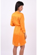 Rochie Selected Slfmonana-Damina 7/8 Dark Cheddar